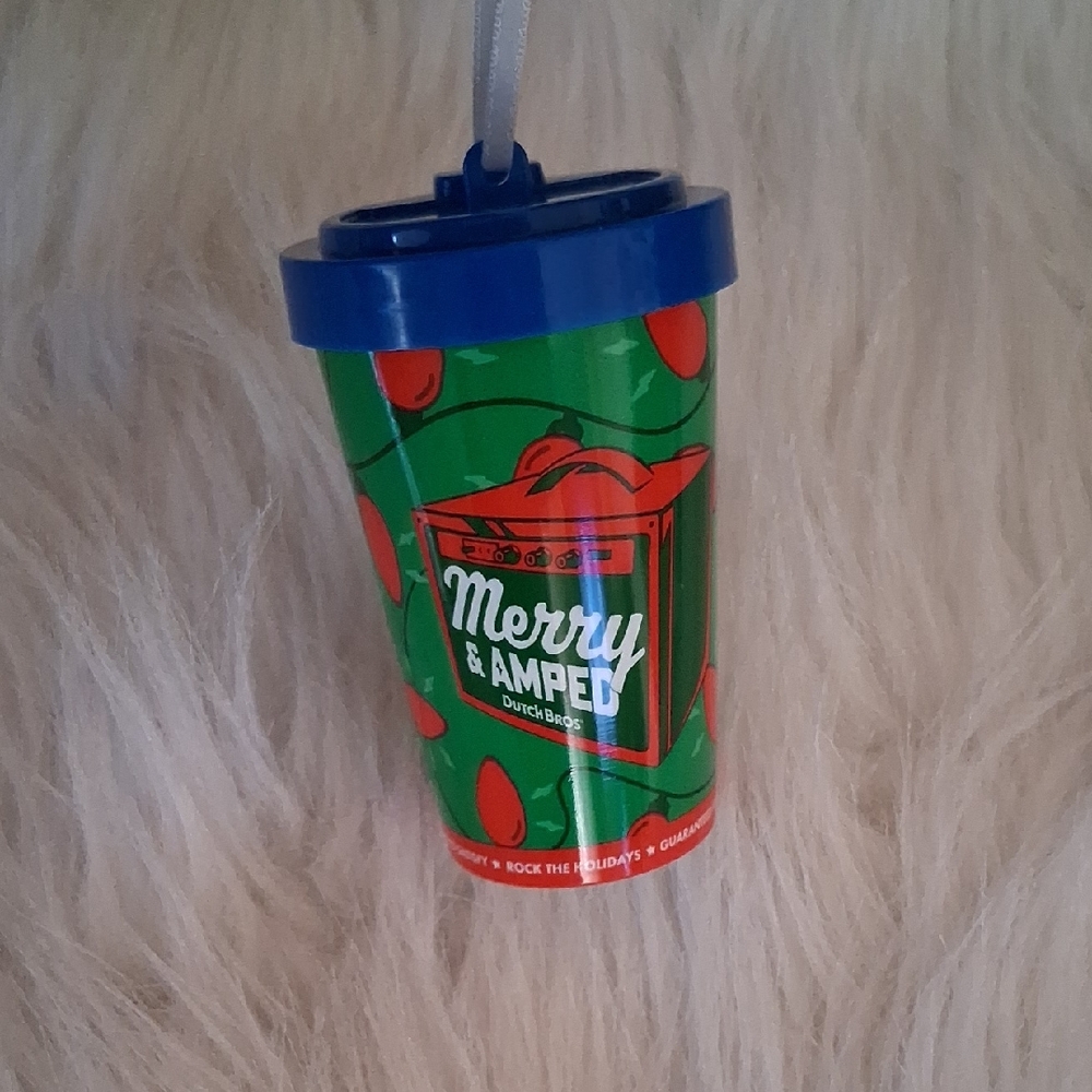 Dutch Bros Festive Cup Ornament 2025